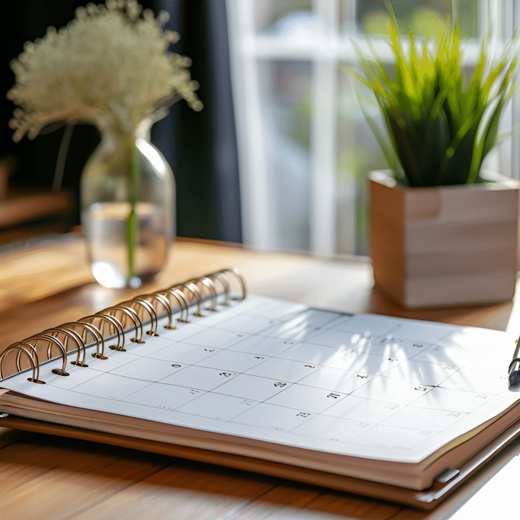 Modèle contrat auxiliaire de vie à domicile CESU : calendrier pour la période d'essai