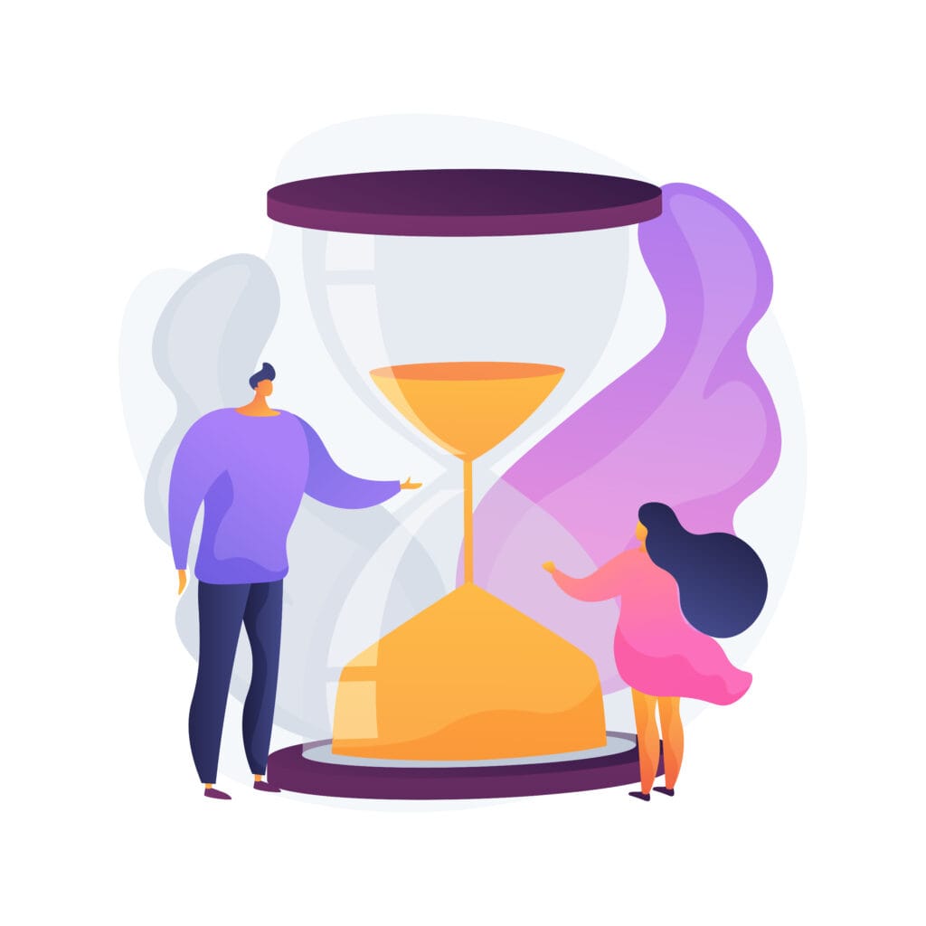 Recrutement rapide et simplifié pour particuliers employeurs avec un sablier