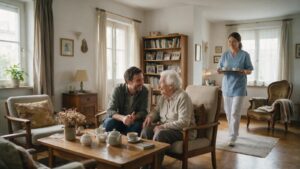 Qui paie une auxiliaire de vie pour une personne âgée ?